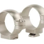 Leupold 2-Piece STD Windage Adjustable Steel Rings 1" Low Silver | Elite Firearms