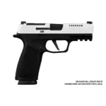 SIG P365-XMacro Freedom Handgun 9mm luger 17rd Magazines(2) 3.7" Barrel Two-Tone White on Black Optic Ready | Elite Firearms