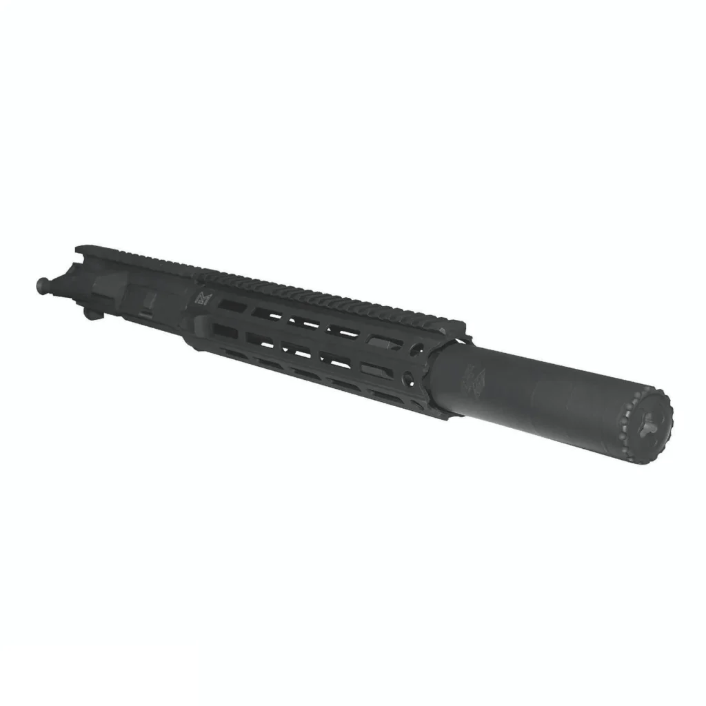 YHM Turbo Integral Suppressed Upper Receiver Group 5.56mm 10" Handguard *No BCG or Charging Handle | Elite Firearms