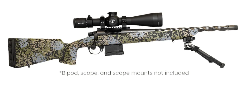 Horizon Firearms RF006P221816T12 Vandal X 22 Creedmoor 18" Black Fluted Threaded Barrel, Drilled & Tapped Receiver, Iota EKO X Carbon Fiber Stock | Elite Firearms