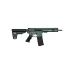 GLFA 223 Wylde Braced Pistol .223 Wylde 30rd Magazine 7.5" Stainless Steel Charcoal Green Finish | Elite Firearms