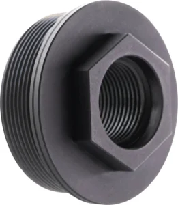 CMMG 11DB016 Zeroed HUB Mount Fits 5/8"x24 Stainless Steel Black | Elite Firearms