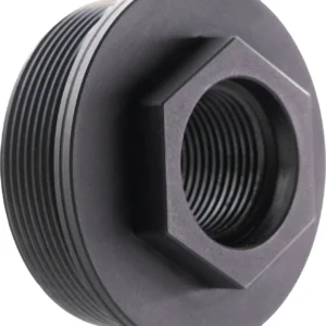 CMMG 11DB016 Zeroed HUB Mount Fits 5/8″x24 Stainless Steel Black