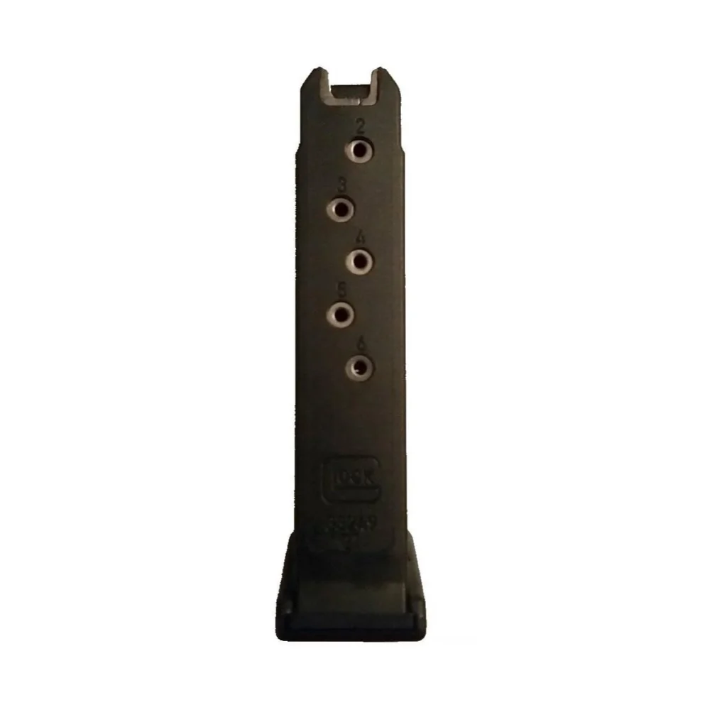 Glock Factory Handgun Magazine for Glock Model 42 .380 Auto 6/rd Black (BULK) | Elite Firearms