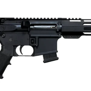 Alexander Arms PHI17NB Highlander  17 HMR 10+1 11" Black Fluted Threaded Barrel, Black Anodized Picatinny Rail Receiver, Black A2 Grip