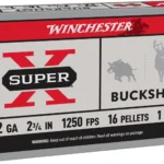Winchester Ammo XB121 Super X 12Gauge 2.75" 1Buck Shot 5 Per Box/50 Case | Elite Firearms