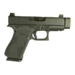 Glock 43X MOS Black Cerakote Custom Stipple Handgun 9mm Luger 10rd Magazines(2) 3.4" Barrel Accessory Rail USA Made Suppressor High Sights | Elite Firearms