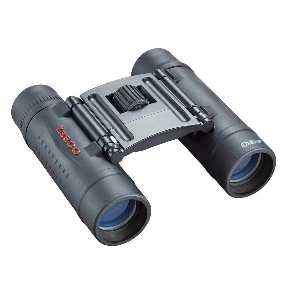 Tasco Essentials Roof Binocular 10x25mm Black MC Box 6L | Elite Firearms
