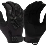 Pyramex VGTG40BXL Impact Operator Heavy-Duty Black Synthetic Leather XL Hook & Loop | Elite Firearms