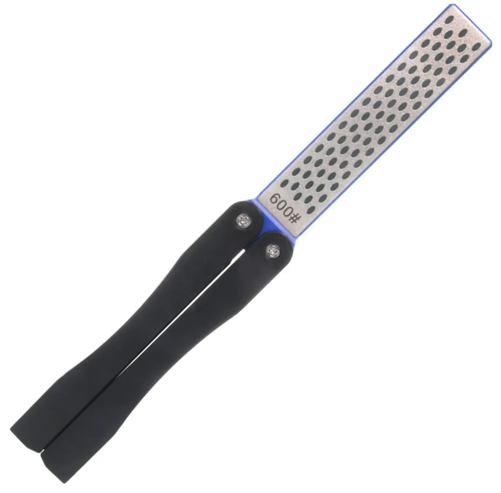 Cold Steel CSKSDSDW Double Sided Knife Sharpener Black Folding Diamond Sharpener Coarse/Fine | Elite Firearms