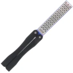 Cold Steel CSKSDSDW Double Sided Knife Sharpener Black Folding Diamond Sharpener Coarse/Fine | Elite Firearms