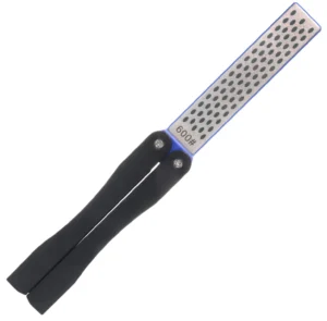 Cold Steel CSKSDSDW Double Sided Knife Sharpener Black Folding Diamond Sharpener Coarse/Fine | Elite Firearms
