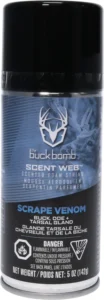 The Buck Bomb HSBBSWSCRPVEN Buck Bomb Scrape Venom Deer 5oz Aerosol | Elite Firearms