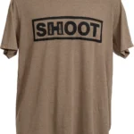 Hornady 99606XXXL Shoot T-Shirt Brown Tri-Blend Short Sleeve 3XL | Elite Firearms