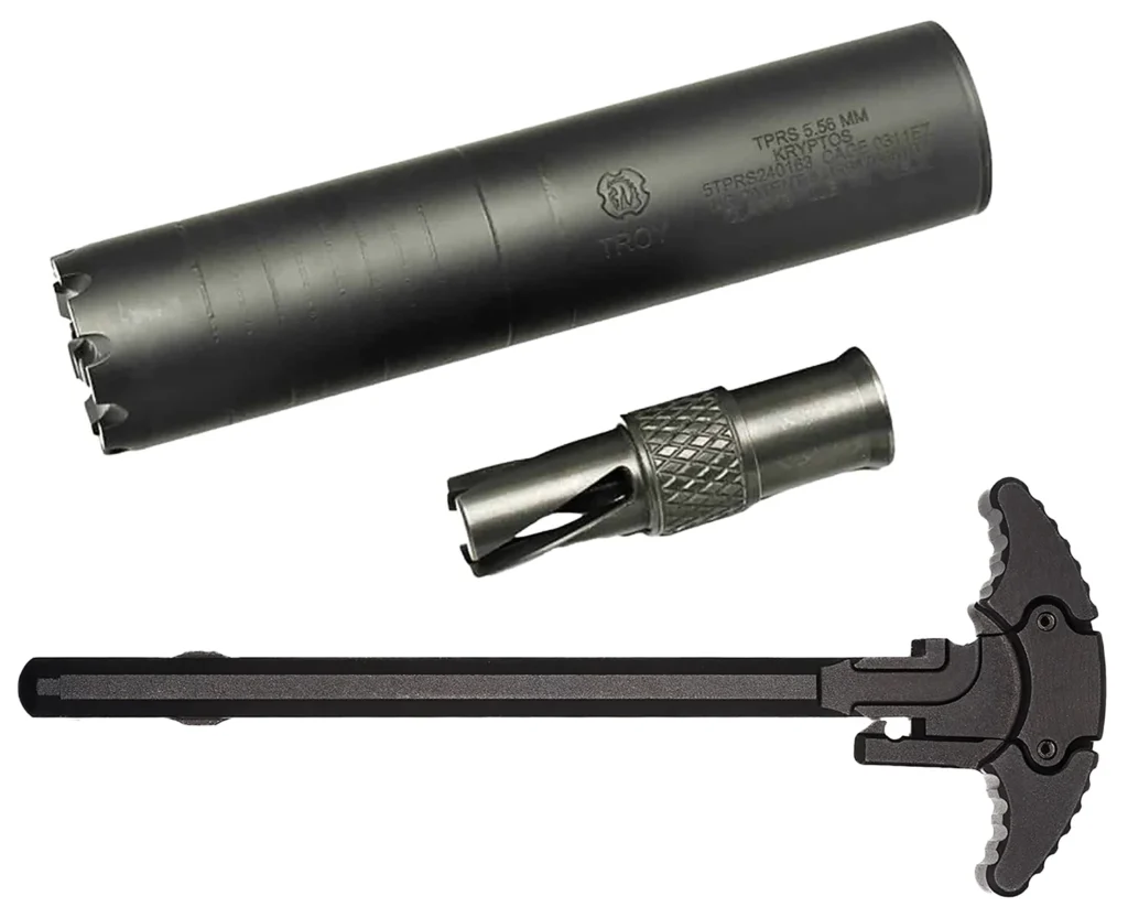 Troy Ind SSIL556KRBNBT Kryptos Bundle 5.56 Black | Elite Firearms