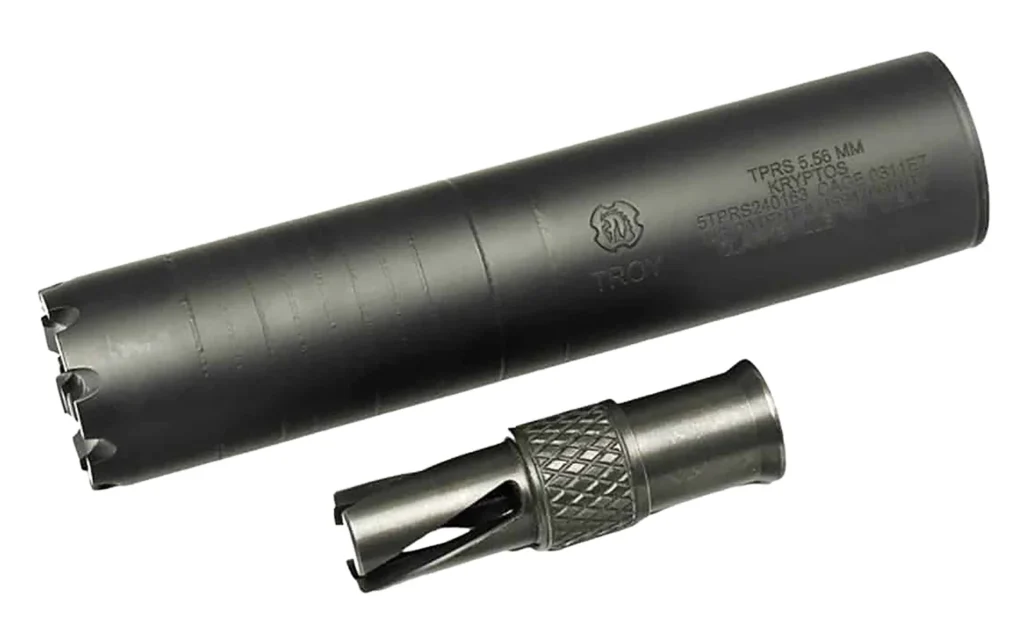 Troy Ind SSIL556KRKTBT Kryptos 5.56 1.65" Black Stainless Steel | Elite Firearms
