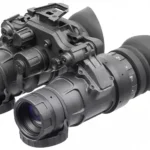 AGM Global Vision 12UN41284123111 UNVG  Night Vision Goggles Black 1x 64-72 Ip/mm Resolution | Elite Firearms