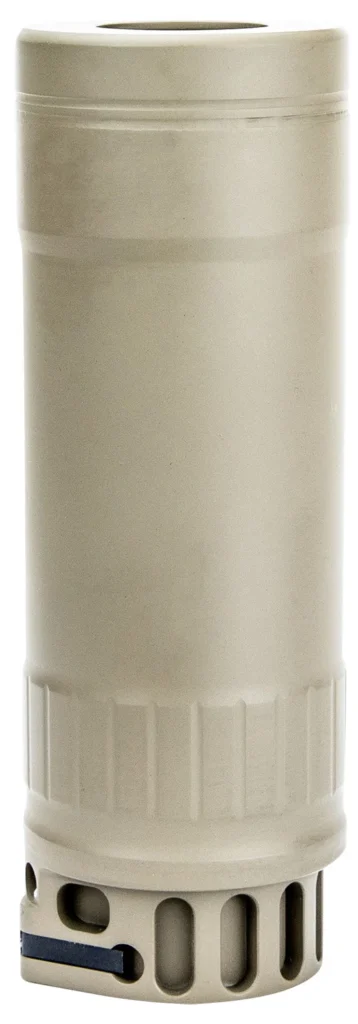 Kgm Suppressors RS-R556A1-QD-FDE R556A1 6mm/5.56 NATO FDE Nickel Alloy/Stainless Steel 1/2"x28 | Elite Firearms