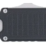 CobraTec Knives CTRNGBLKDNS Ranger 3.25" OTF Plain Stonewashed D2 Steel Blade, 4.75" Black Textured G10 Scales Handle | Elite Firearms