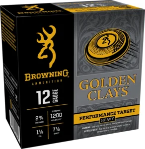 Browning Ammo BGC12M7 Golden Clays  12Gauge 2.75" 1 1/8oz 7.5Shot 25 Per Box/10 Case | Elite Firearms