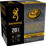 Browning Ammo BGC207 Golden Clays  20Gauge 2.75" 7/8oz 7.5Shot 25 Per Box/10 Case | Elite Firearms
