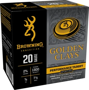 Browning Ammo BGC207 Golden Clays  20Gauge 2.75" 7/8oz 7.5Shot 25 Per Box/10 Case | Elite Firearms