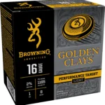 Browning Ammo BGC168 Golden Clays 16Gauge 2.75" 1oz 8Shot 25 Per Box/10 Case | Elite Firearms