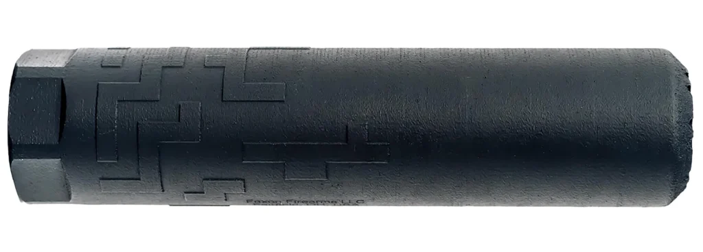 Faxon Firearms FF-SIL-R-3DPC-36-02 Harmonix Ion 36Cal Black Titanium | Elite Firearms