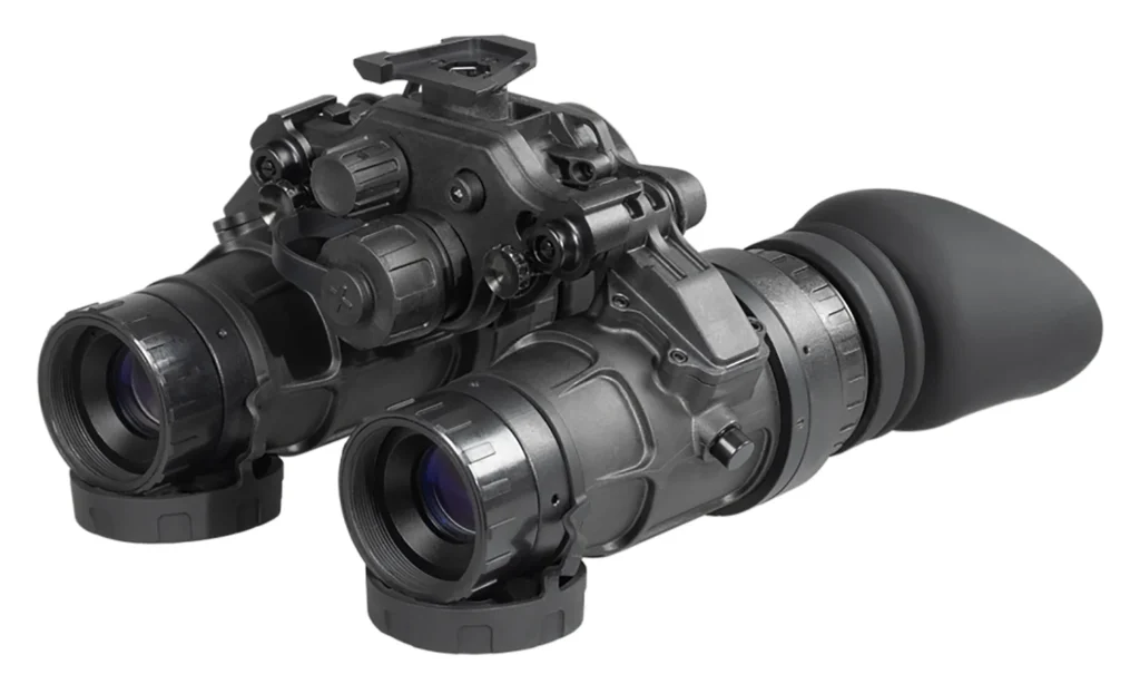 AGM Global Vision 12UN51284153011 UNVG-51 NL1 Night Vision Goggles Black 1x 45-54 lp/mm Resolution | Elite Firearms