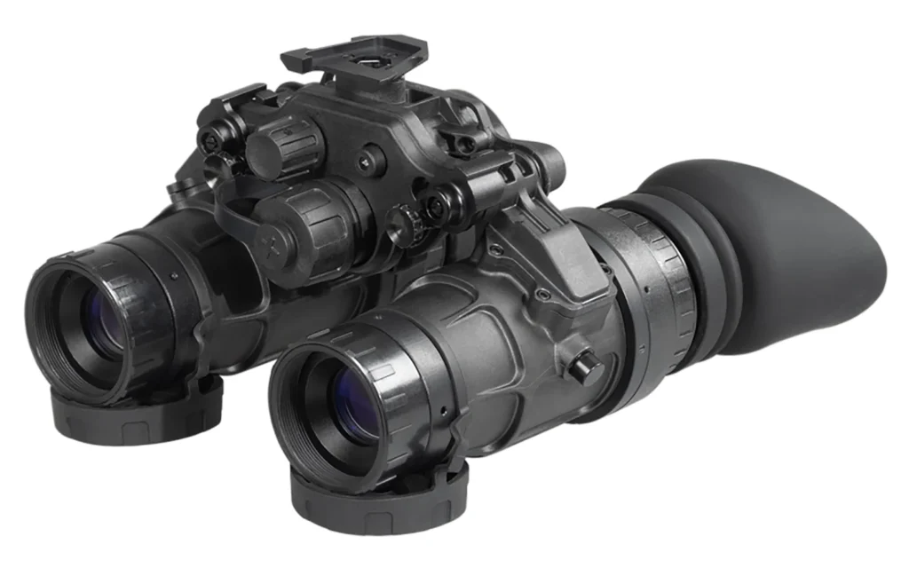 AGM Global Vision 12UN51284154011 UNVG-51 NW1 Night Vision Goggles Black 1x 51-64 lp/mm Resolution | Elite Firearms