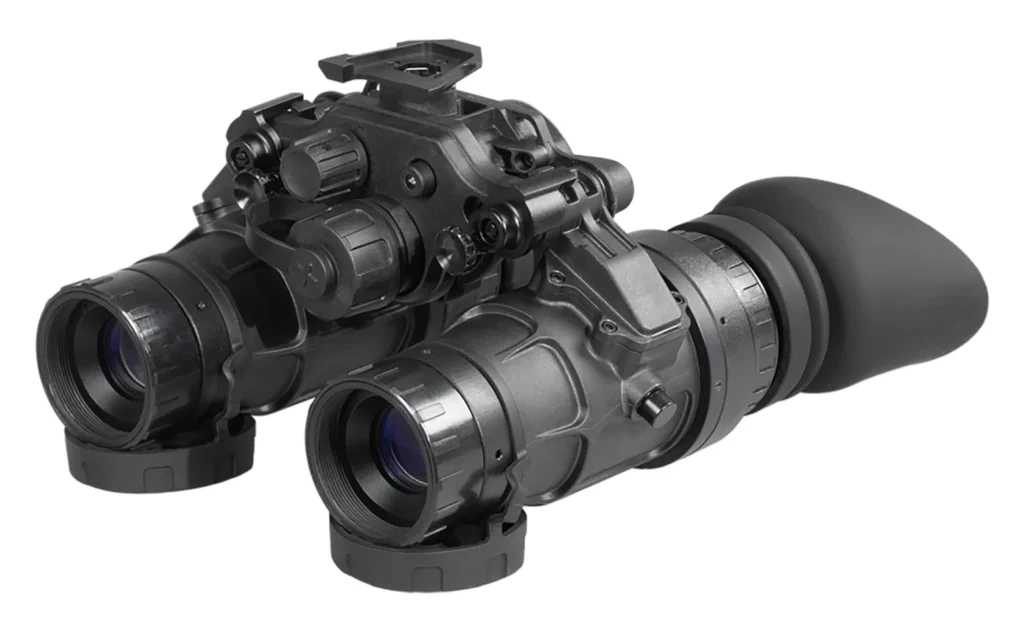 AGM Global Vision 12UN512941144111 UNVG-51 3AW1 Night Vision Goggles Black 1x 64-72 Ip/mm Resolution | Elite Firearms