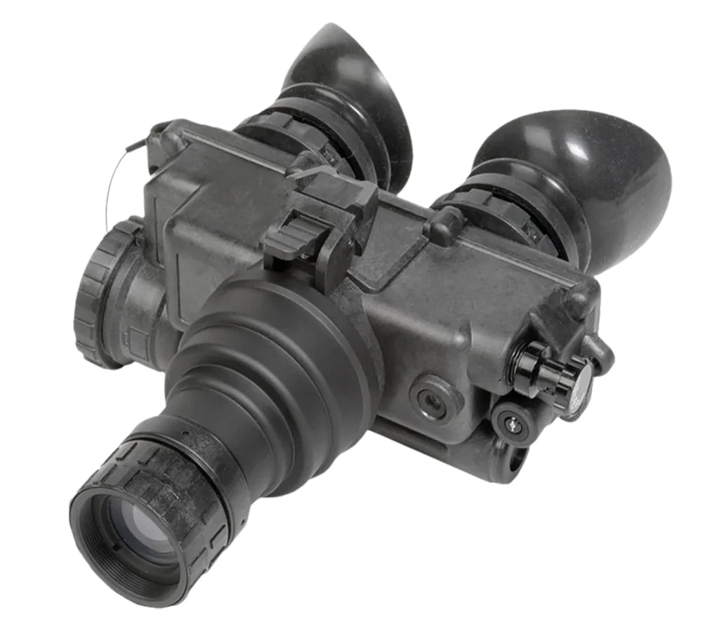 AGM Global Vision 12PV7123283111 PVS-7 3AL1 Night Vision Goggles Black 1x 64-72 Ip/mm Resolution | Elite Firearms