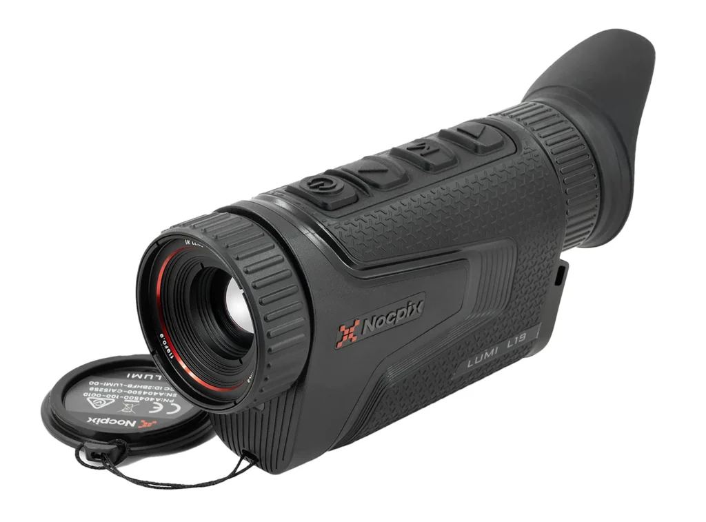 Nocpix LUMI-L19 Lumi L19 Thermal Monocular Black 2x13mm, 384x288 12 Microns 50 Hz Resolution, Zoom Digital 4x | Elite Firearms