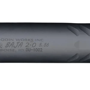 Odin Works SUP-BAJA-2.0-556-BLK BAJA 5.56mm 1.5″ Black Steel 1/2″x28