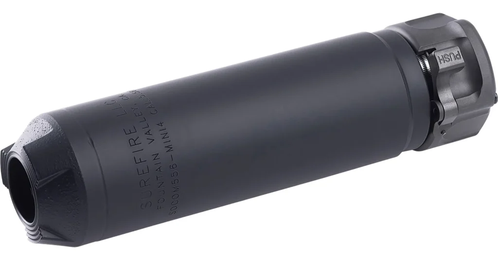 SureFire SOCOM556MINI4BK SOCOM556-MINI4 5.56mm 1.50" Black Inconel