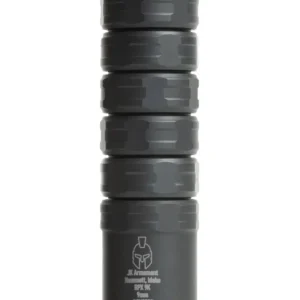 Jk Armament JK155RPX9K RPX 155 9mm 1.55″ Black Aluminum/Titanium 1/2″x28