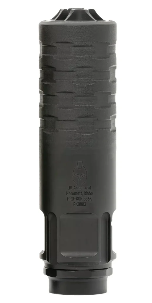 Jk Armament JK172PROKOR556K PRO-KOR 5.56mm Black Stainless Steel 1/2"x28 | Elite Firearms