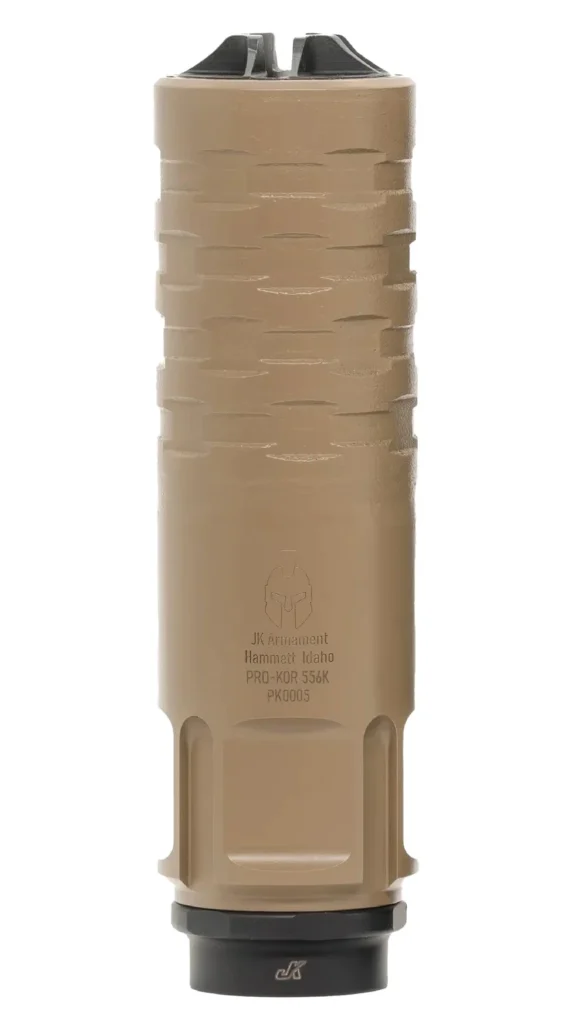 Jk Armament JK172PROKOR556KFDE PRO-KOR 5.56mm FDE Stainless Steel 1/2"x28 | Elite Firearms