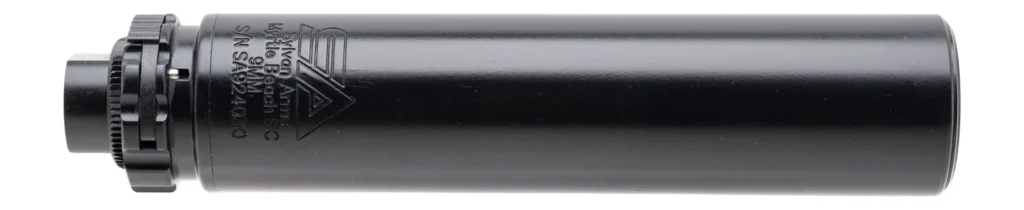 Sylvan Arms SA9TIRD SA9 9mm Matte Black Titanium 1/2"x28 | Elite Firearms