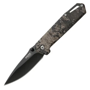 Bear & Son Brisk 3.0 Medium Folding Knife 2-7/8" Drop Point Blade TrueTimber Strata Camo | Elite Firearms