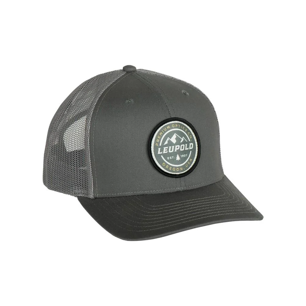 Leupold Cascade Trucker Hat Grey | Elite Firearms