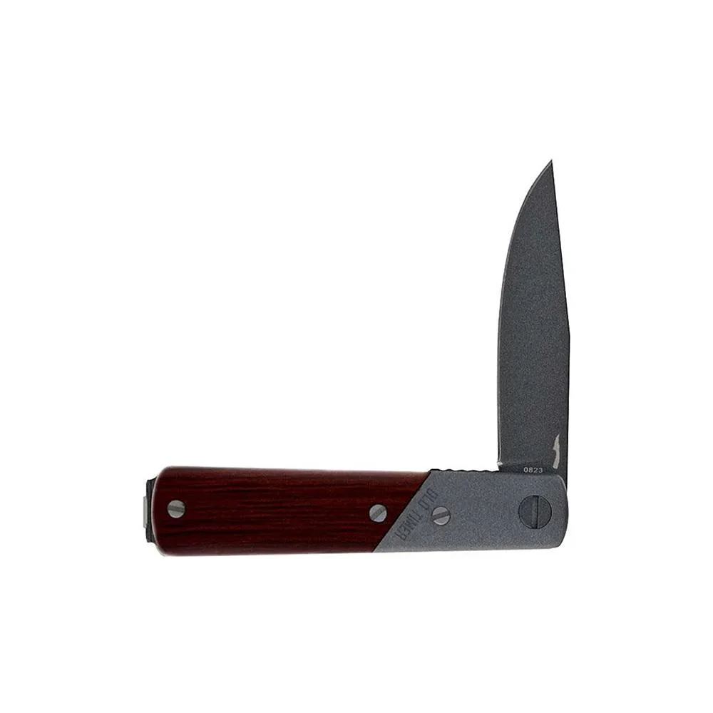 Old Timer Frontier Pivot Lock Folding Knife 3-1/10" Drop Point Blade Wood Box | Elite Firearms