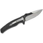 Smith & Wesson Extreme Ops Folding Knife 3" Drop Point Blade Two Tone Black Silver Box | Elite Firearms