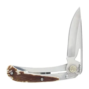 Uncle Henry 3UH Large Folding Knife 2-7/10" Drop Point Blade Staglon | Elite Firearms