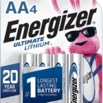 Energizer L91SBP4H3 AA Ultimate Lithium Silver 1.5V Lithium, Qty (4) Single Pack | Elite Firearms