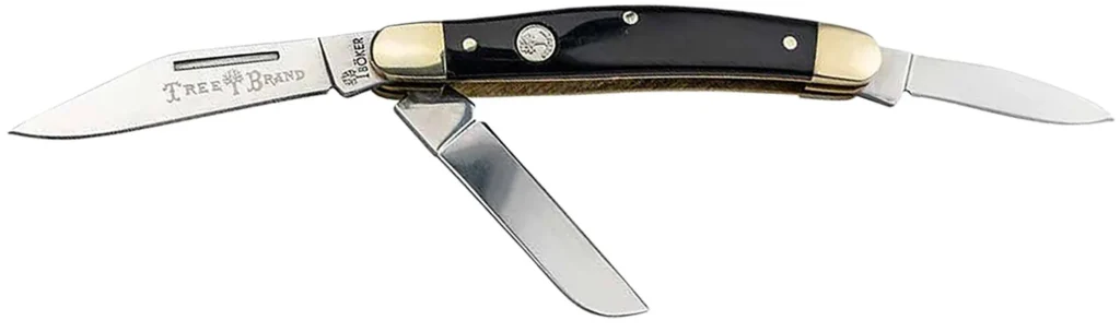 Boker 110857 Stockman Traditional Large Clip Point/Sheepsfoot/Spey Plain D2 Steel Blade Brown Jigged Bone Handle | Elite Firearms