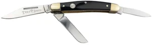 Boker 110857 Stockman Traditional Large Clip Point/Sheepsfoot/Spey Plain D2 Steel Blade Brown Jigged Bone Handle | Elite Firearms