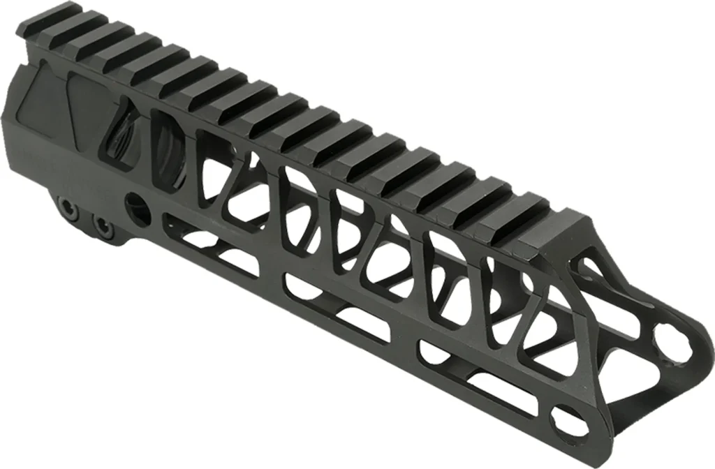 Timber Creek Outdoors ME7HGBL Enforcer  Aluminum 7" M-LOK Handguard for AR-15 | Elite Firearms