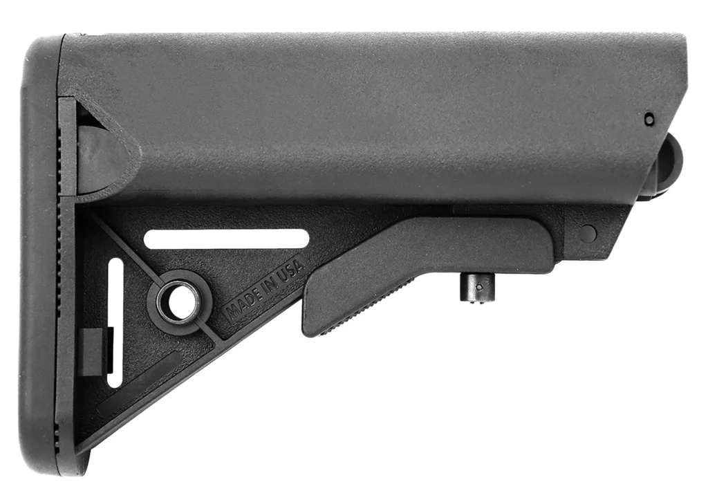 TacFire MAR082S Mil-Spec Sopmod Stock Black Fits AR-15 | Elite Firearms
