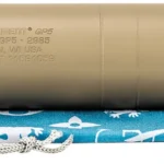 Griffin Armament GAGP5FDE-W GP5 Direct Thread Suppressor 5.56mm 1.50" FDE 17-4 PH Stainless Steel 1/2"x28 | Elite Firearms